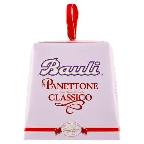Bauli Brot & Backwaren 10x Bauli Il Panettone Classico Weihnachtskuchen Backprodukt mit Rosinen und Kandierten Früchten 90g 8001720425496