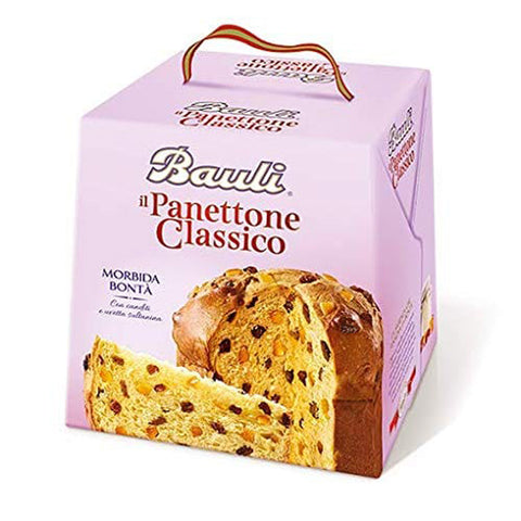 Bauli Il Panettone Classico mit Rosinen und kandierte Früchte 1kg italienisch Original