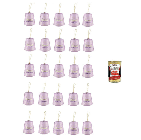 Bauli Kategorien Bauli Mini Pandoro al Cioccolato al Latte con Laccio 60g, Mini-Pandoro aus Milchschokolade mit Spitze 25 x 60gr + Italian Gourmet polpa 400gr