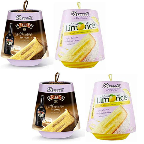 Bauli Kategorien Testpaket Bauli Pandoro Limoncè mit Zitronencreme & Baileys mit Sahne Baileys 4 x 750g 8001720416340