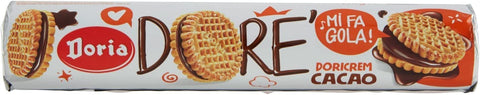 Bauli Kekse 12x Doria Kekse Doriscream schoko Haselnusscreme kekse cookies biscuits snack 8000605090286