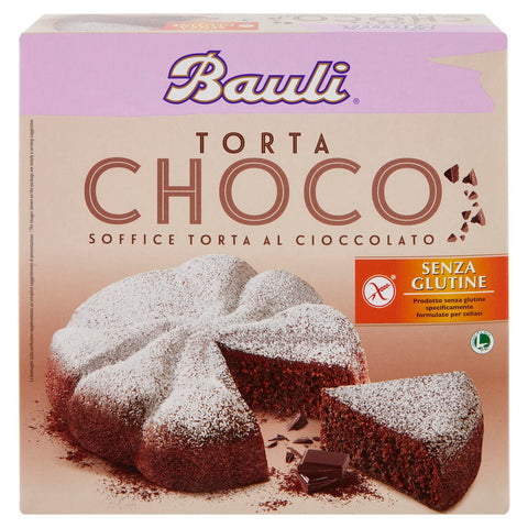 Bauli Kekse Bauli Choco Glutenfrei Choco -Kuchen weiche Schokoladenkuchen Gluten frei420 g 8001720415329