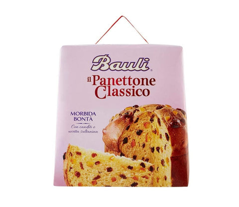 Bauli Koch- & Backzutaten Bauli Il Panettone Classico Weihnachtskuchen Backprodukt mit Rosinen und Kandierten Früchten 700g 8001720425847