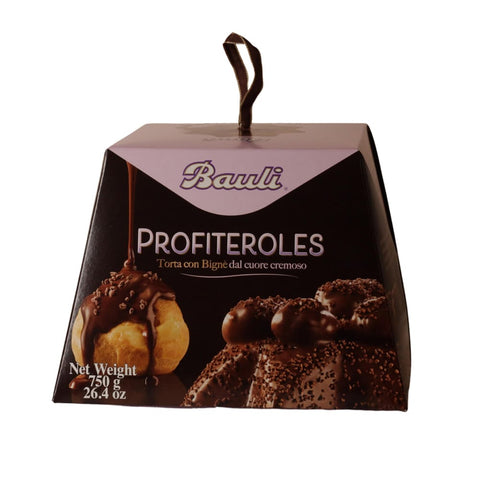 Bauli Kuchen & Torten Bauli Pandoro Profiteroles mit Schokolade italienischer Hefekuchen für Weihnachten Weihnachtskuchen Gebäck 750 g italienisch Original 8001720313090
