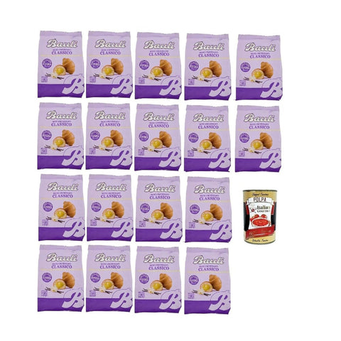 Bauli Snack Kuchen & Backwaren Bauli Extragolosi Mini Croissant con Vaniglia del Madagascar mini snack Croissant mit Madagaskar Vanille Knabberartikel 18x 75g italienisch Original 8001720445371