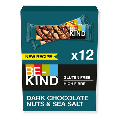 BE-KIND Riegel, glutenfreie Snack Riegel 12x40g Original italienisch Getränk