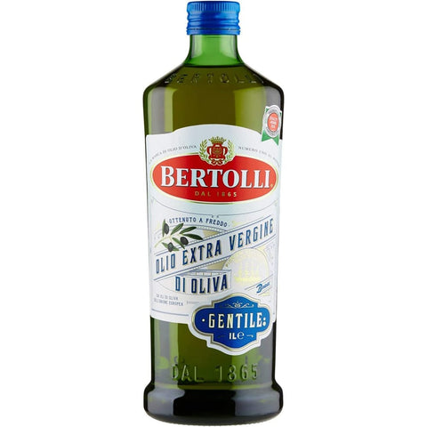 Bertolli Oliven Bertolli Gentile Extra Natives Olivenöl aus nativ 1L olio extravergine oliva 3x Original italienisch 8002470021181