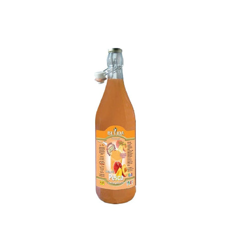 Bevida Sirup Bevida Sciroppo di Pesca Pfirsichsirup Sirup Glasflasche 1Lt SONDERANGEBOT 8004368542433