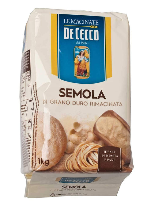 BFYSYO Knuspermüsli Hartweizengrieß - Semola di Grano Duro, De Cecco, No.176 (1 KG) 4260471922607