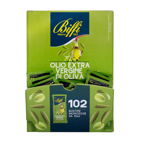 Biffi Milano 1852 Biffi - Natives Olivenöl Extra - Einzelportion - zu je 10 ml 102 Beutel italienisch Original