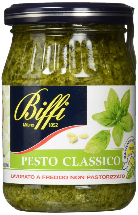 Biffi Milano 1852 Klassisches Pesto mit PDO Genua Basilikum, 6er Pack ( ) 6 x 190 g Original italienisch