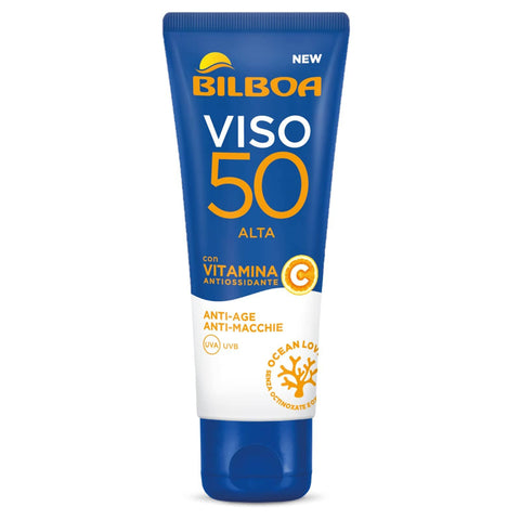 Bilboa Gesichtscreme Spf50, 50 ml, 50 ml Original italienisch