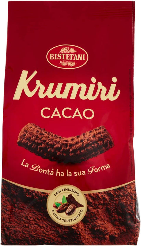 Bistefani Krumiri al cacao Kekse mit Kakao biscuits cookies sehr feiner Kakao 100% Kekse 6x 300g Original italienisch