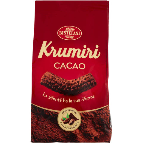 Bistefani Krumiri al cacao Kekse mit Kakao biscuits cookies sehr feiner Kakao 100% Kekse 6x 300g Original italienisch