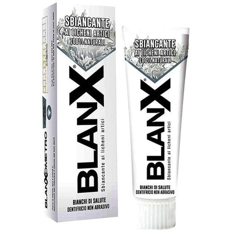 BLANX Klassische Zahnpasta mit Arktis Flechtenbasis, 100% natürlich, Format 1x75ml Original italienisch