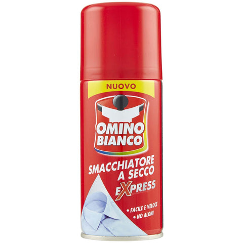 Bolton Group Omino Bianco Spezielles Produkt zum Entfernen von hartnäckigen Flecken Trockenflecken-Spray sofortige Wirkung ohne Streifen 125 ml italienisch
