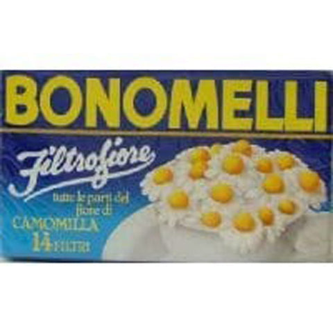 Bonomelli Filtrofiore Teller Bonomelli Filtrofiore Camomilla (Kamille) 14 Filter (2 Stück) Original italienisch 8001840030358