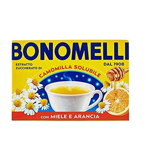 Bonomelli Kamille Bonomelli camomilla Kamille mit Honig und Orange löslich entspannendes 80 g italienisch Original