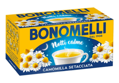 Bonomelli Kräutertee 3x Bonomelli Camomilla Setacciata Geschnittene Kamille 18 Filter 8001840011166