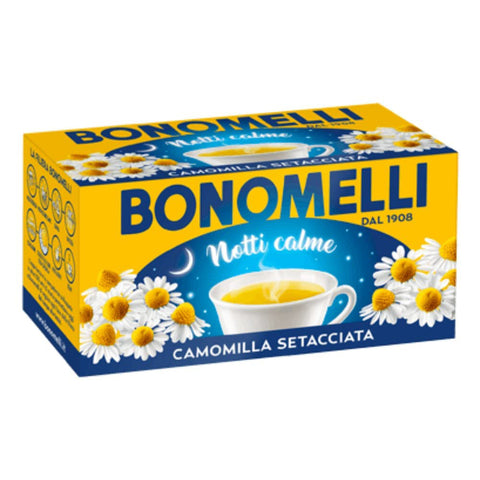 Bonomelli Camomilla Setacciata Geschnittene Kamille 18 Filter 3x Original italienisch