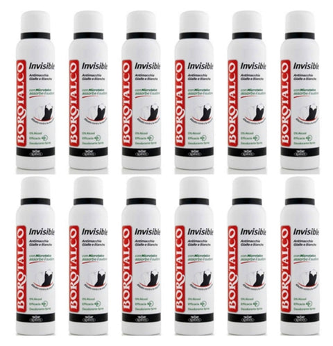 Borotalco Deo 12 x Borotalco Deo Persona Unsichtbarer Spray 150 ml 8002410041866