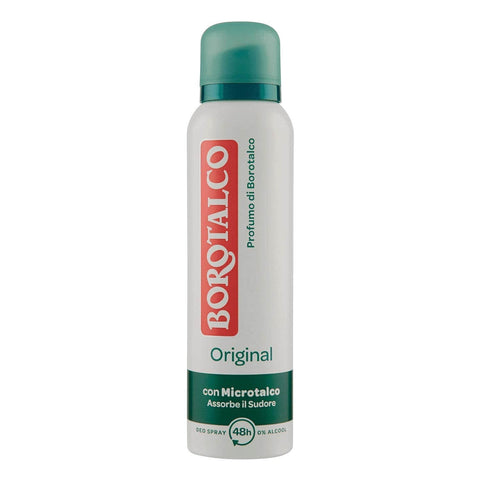 Borotalco Deo 12 x Borotalkalkon Spary 125 ml Original [Gesamt 1500 ml] 8002410043471