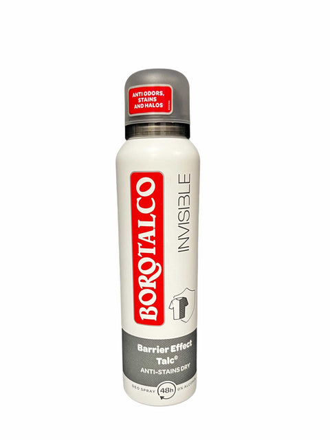 Borotalco ROBERTS deo spray deodorant Invisible Anti Flecken spot 48h 6x 150 ml Original italienisch