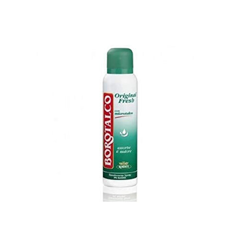 Borotalco ROBERTS deo spray deodorant Original italienisch Fresh 150 ml ohne Alkohol 6x italienisch