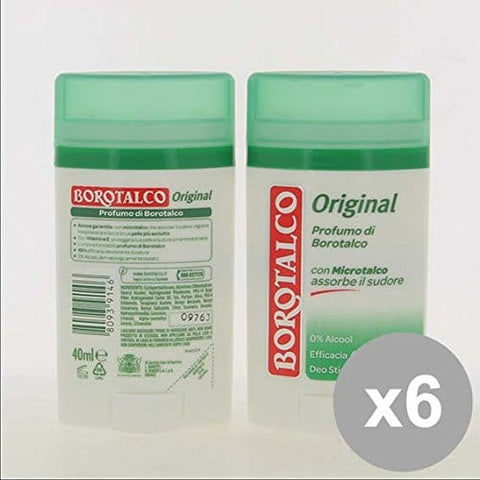 Borotalco Set 6 Deodorante Stick 40 Original Deodoranti per il corpo italienisch