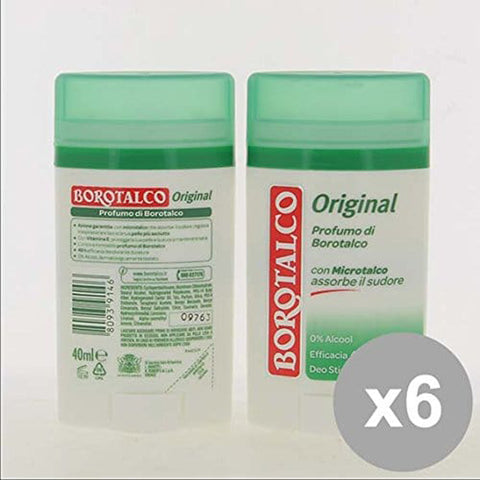Borotalco Set 6 Deodorante Stick 40 Original Deodoranti per il corpo italienisch