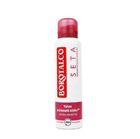 Borotalco Deodorant 3x Borotalco Seta Deo-Spray Talk und Seidenblumen 150 ml 8002410045611