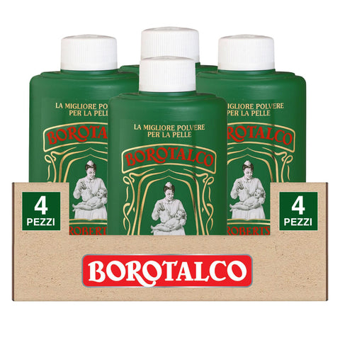 Borotalco Roberts Mehrzweckpuder, sehr saugfähig und erfrischend 1x200g Original italienisch Pflege