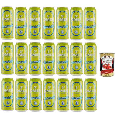 Brasserie Francaise Panache' De Saint-Omer Dosen Bier- und Limonaden getränk Prozentsatz des Alkohols pro Volumen: 0 50% 24x50 cl italienisch Original