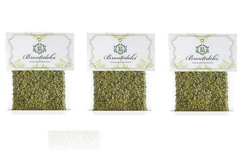 Brontedolci Pistazien 3x Brontedolci Granella di Pistacchio di Sicilia Korn der Sizilianischen Pistazien 100g 8034077510201