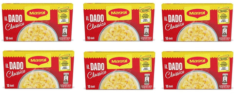 Buitoni Maggi il Dado Classico con olio extra vergine di oliva Brühe Suppenwürfel mit nativem Olivenöl extra 10 Würfel 6x Original italienisch