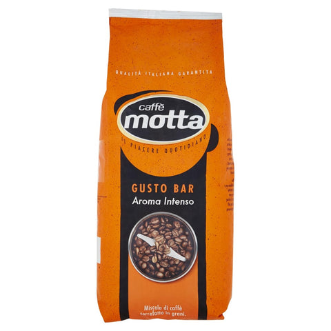 CAFFE' MOTTA Geröstete Bohnen CAFFE' MOTTA Motta Espresso Gusto BAR Kaffee Bohnen whole beans 3 kg italienisch Original 8029997800228