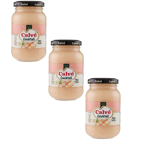 Calvè cocktail ketchup & Mayonnaise Tomaten würzen soße Salad sauce 225 ml 3x italienisch Original