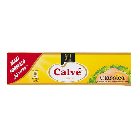 Calvè Calve Klassik Mayonnaise mayonaise Soße Sauce 150 ml Mayo Imbiss Fritten italienisch Original