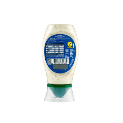 Calvè Mayonnaise MHD 25/05/2025 Calvé Salsa alla Tzaziki Auf Gurken- und Knoblauchbasis 8720182621634