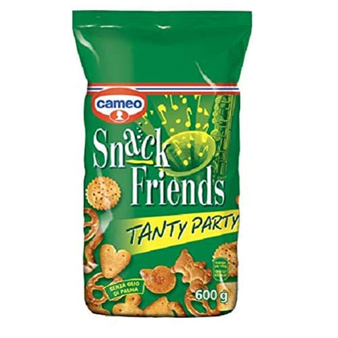 Cameo Crackers Snack & Friends Tanty Party viele Party Salzgebäck 1x600g Original italienisch