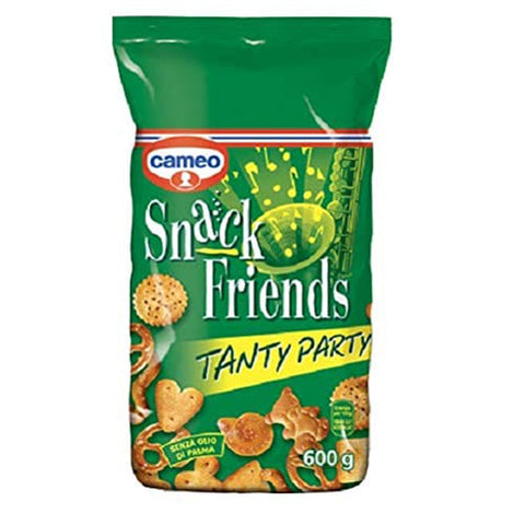 Cameo Crackers Snack & Friends Tanty Party viele Party Salzgebäck 1x600g Original italienisch