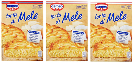 Cameo Preparato per Torta di Mele Vorbereitet für Apfelkuchen Produkte für Gebäck 308 g Mischung für Kuchen italienisch Original