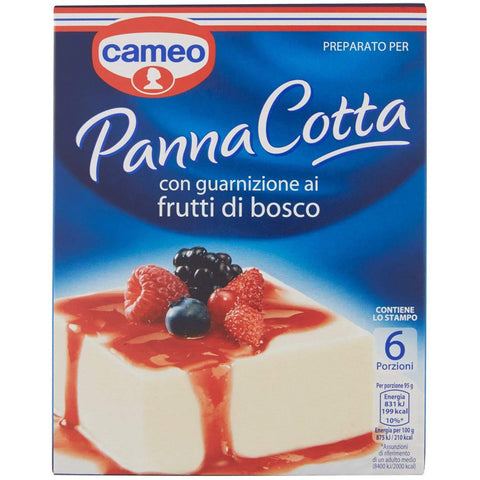 Cameo Panna Cotta mit Karamell istant cake 6x107g Original italienisch Desserts