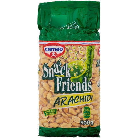 Cameo Erdnüsse Cameo Arachidi peanuts gesalzene Erdnüsse 500 g 3x italienisch Original 8003000031205