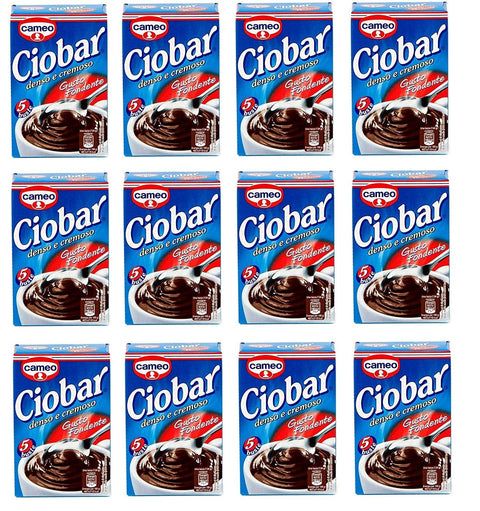 Cameo Kakao & Heiße Schokolade 12x 5x Tassen Cameo Ciobar Gusto Fondente Dunkle heiße schokolade 1380g 12x5 Beutel 8003000127519