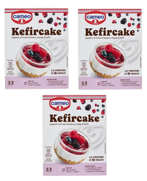 Cameo Kuchen Cameo Kefircake Beerendessert auf Kefirbasis 3x100g