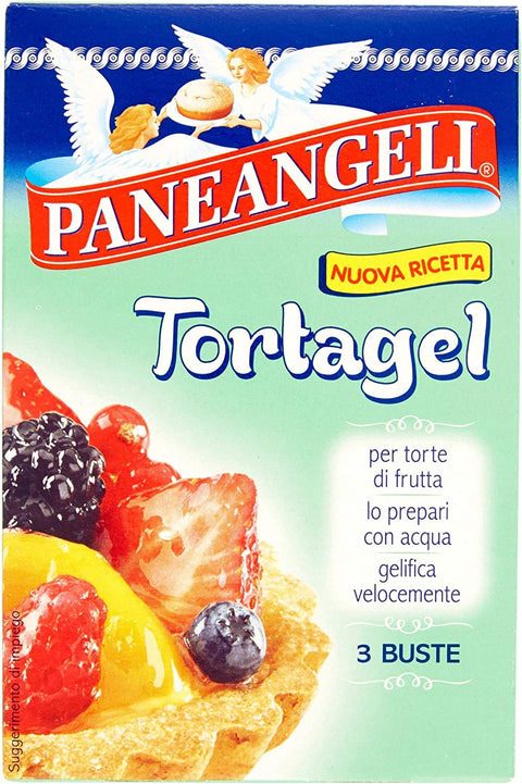 Cameo Paneangeli Torta - Gel Kuchen - Gel für Obstkuchen (3 Umschläge) 3x Original italienisch