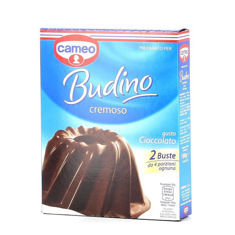 Cameo Budino cremig Pudding schokolade istant chocolate 180g 2 Beutel 3x Original italienisch