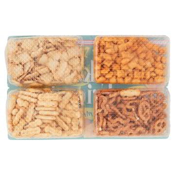 Cameo Snack Salzgebäck 10x Cameo Snack Friends Maxi Cocktail Sortiment an herzhaften Keksen für Aperitifs 300g + Italian Gourmet polpa 400gr 8003000198007
