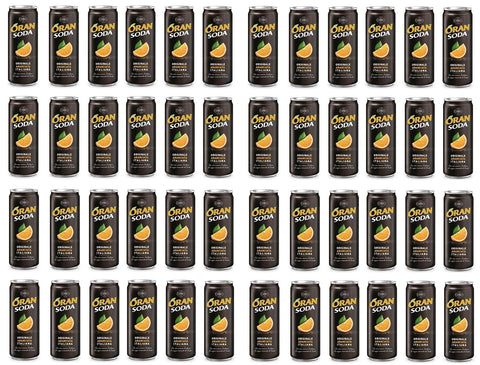 Campari Group Limonade Oransoda Dose 48 x 330 ml. - Campari Group Orange Soda 8014545348857